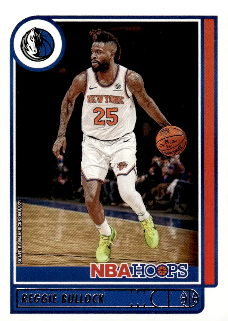 2021-22 NBA Hoops #147 Reggie Bullock (front)