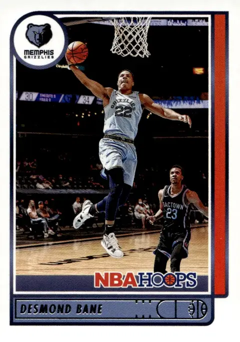 2021-22 NBA Hoops #192 Desmond Bane