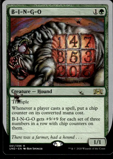 2020 Magic: The Gathering – Unsanctioned (UND) #061/096 B-I-N-G-O