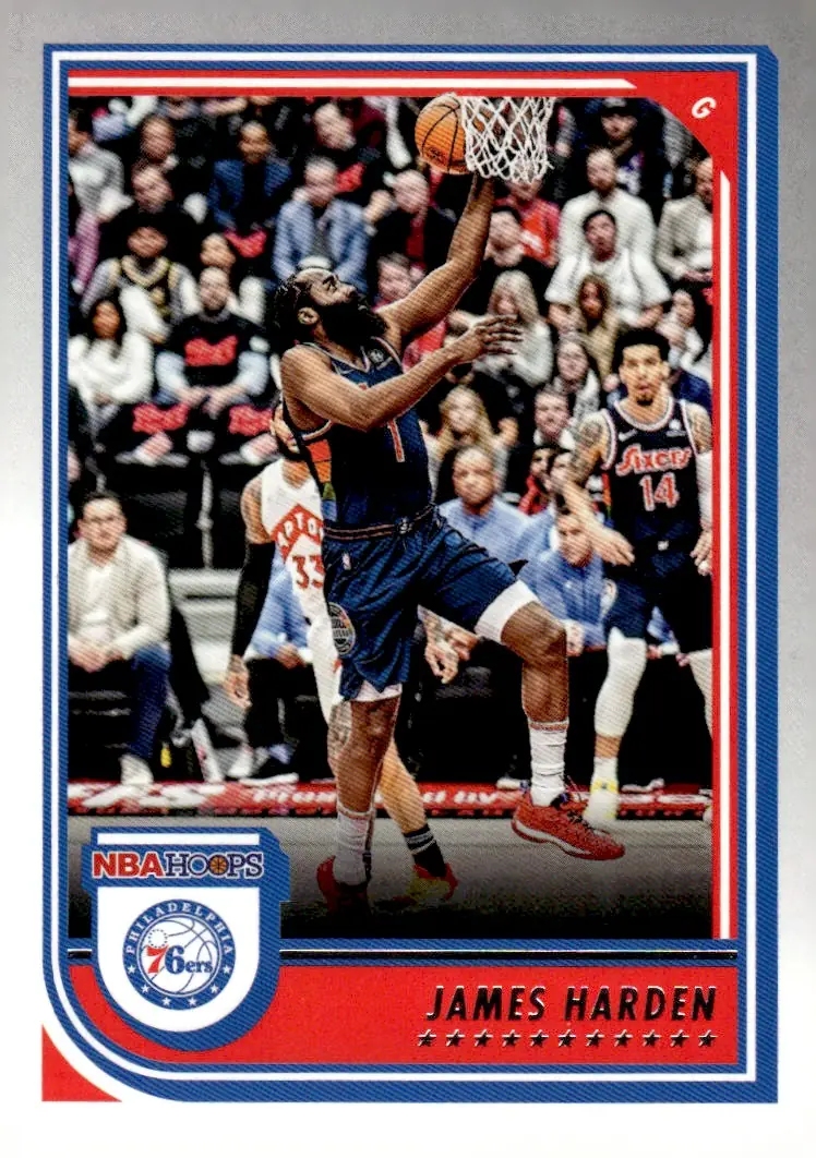 2022-23 NBA Hoops #29 James Harden (front)
