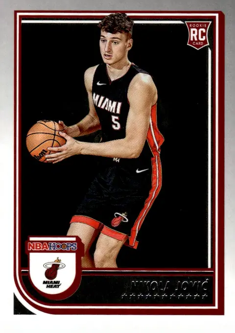 2022-23 NBA Hoops #256 Nikola Jović