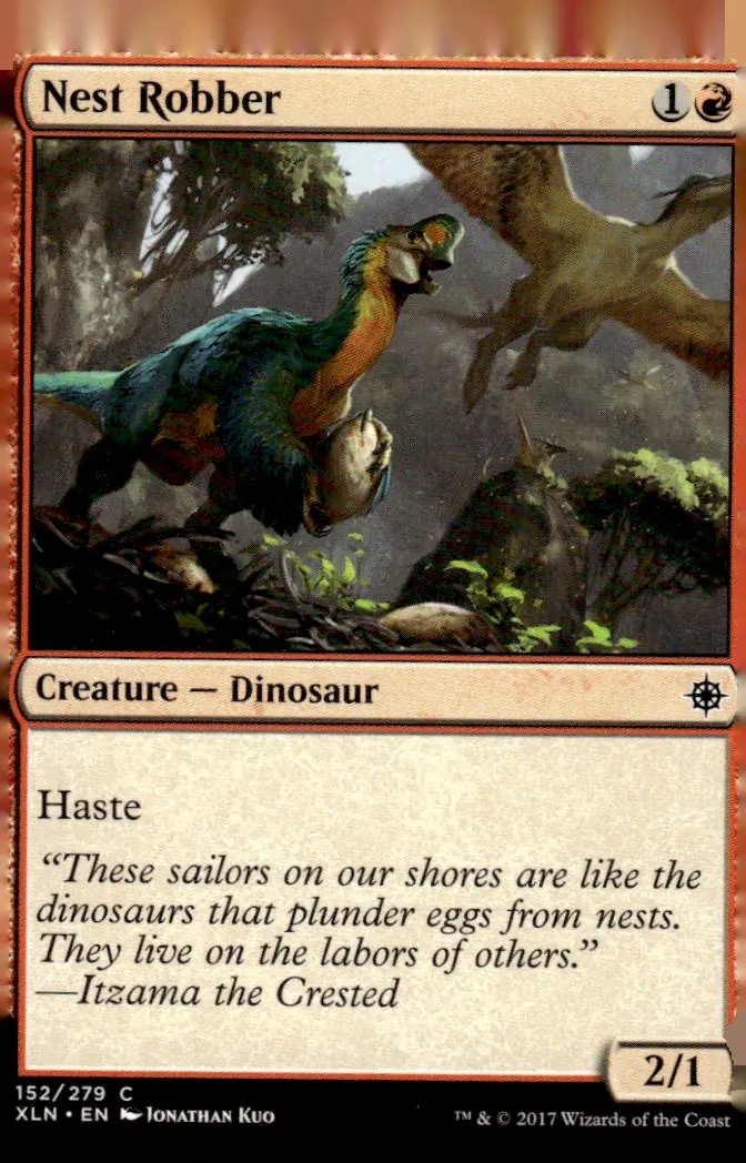 2017 Ixalan (XLN) #152/279 Nest Robber (front)