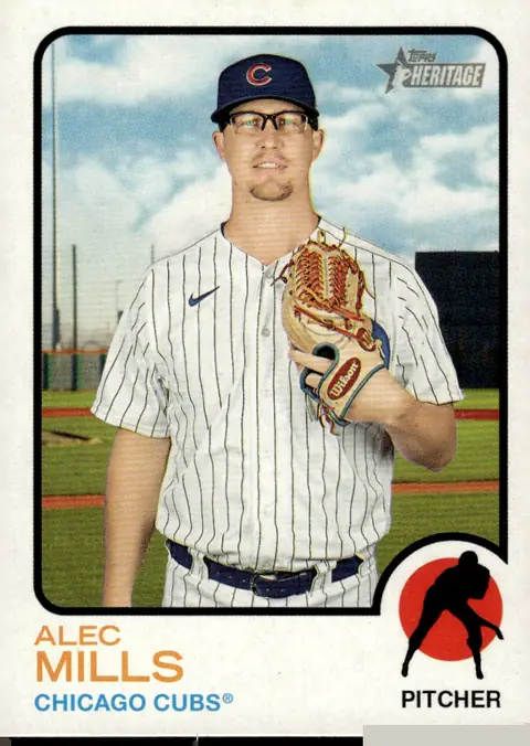 2022 Topps Heritage #263 Alec Mills