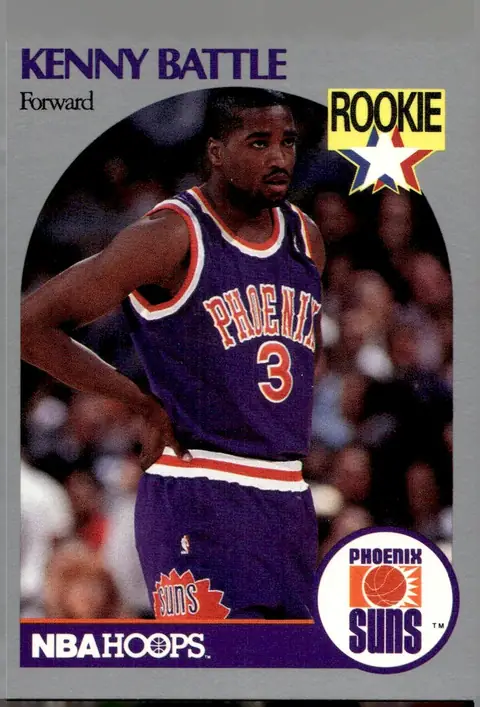 1990-91 NBA Hoops #233 Kenny Battle