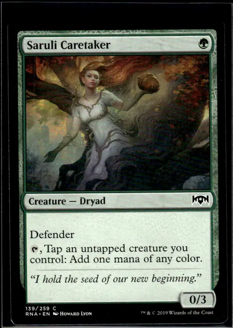 2019 Ravnica Allegiance (RNA) #139/259 Saruli Caretaker