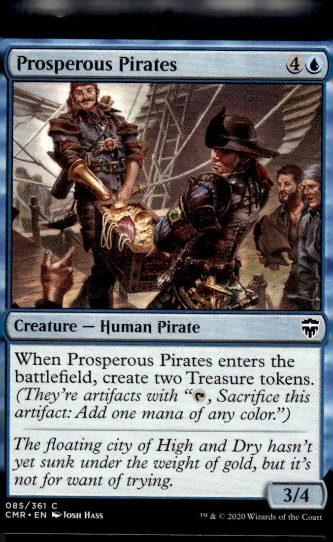 2020 Commander Legends (CMR) #85/361 Prosperous Pirates (front)