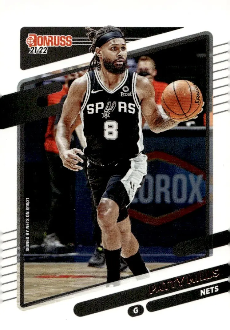 2021-22 Donruss #49 Patty Mills (front)