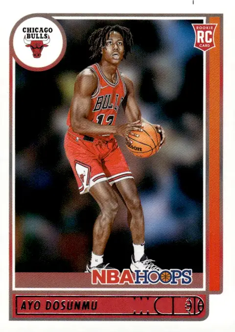 2021-22 NBA Hoops #240 Ayo Dosunmu