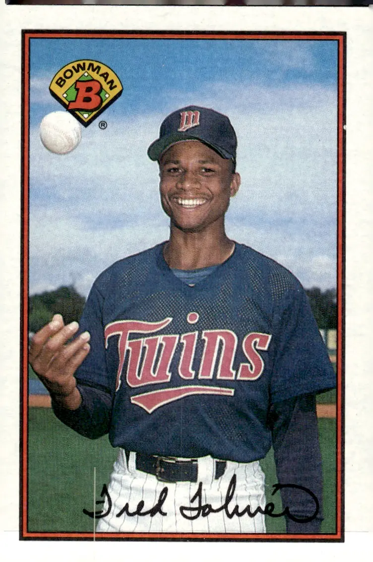 1989 Bowman #147 Fred Toliver (front)