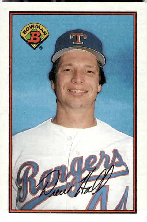 1989 Bowman #221 Drew Hall