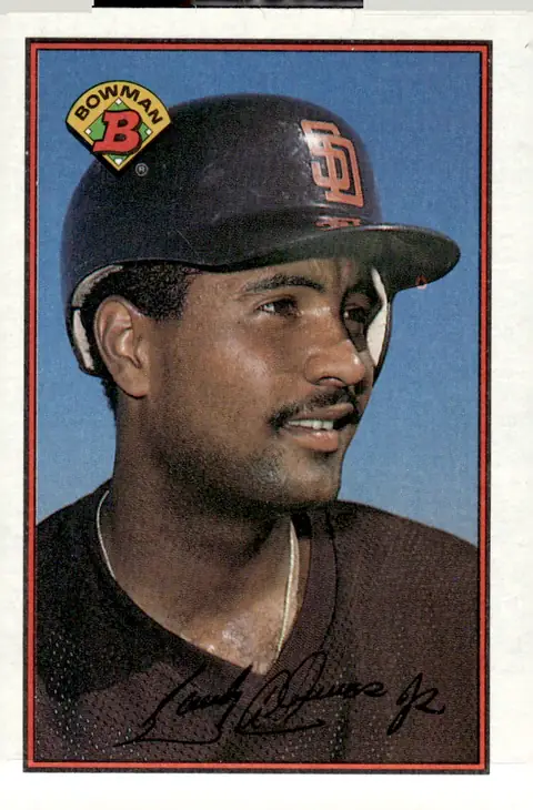 1989 Bowman #454 Sandy Alomar Jr.