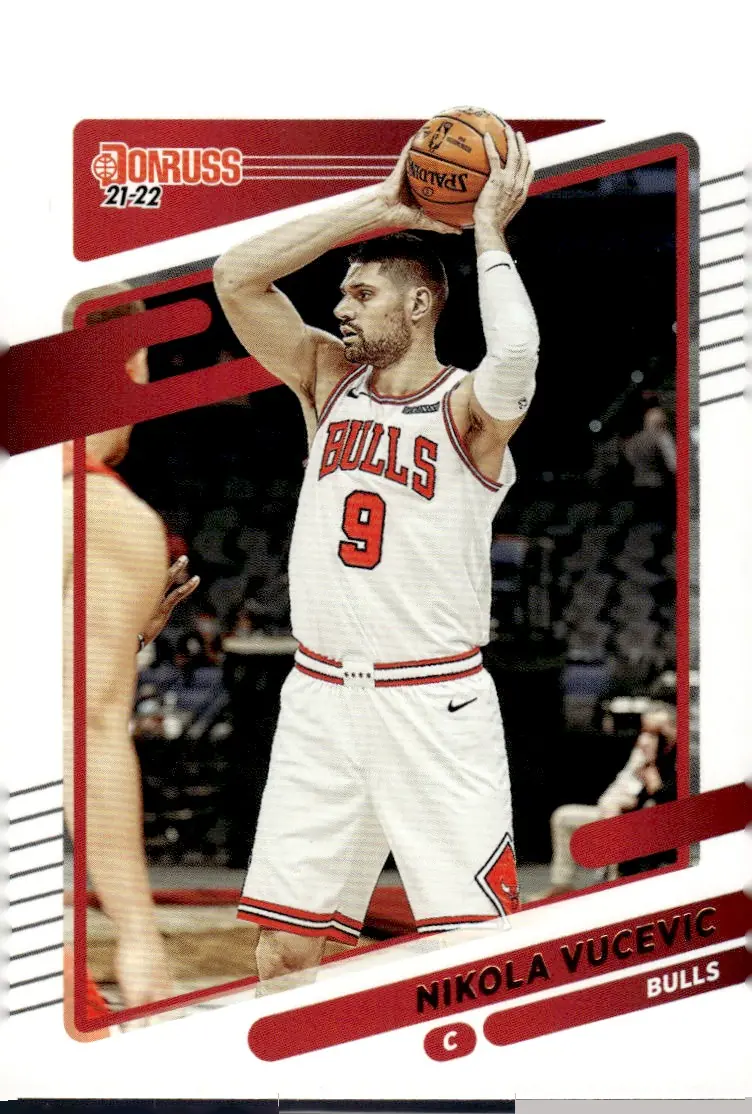 2021-22 Donruss #155 Nikola Vucevic (front)