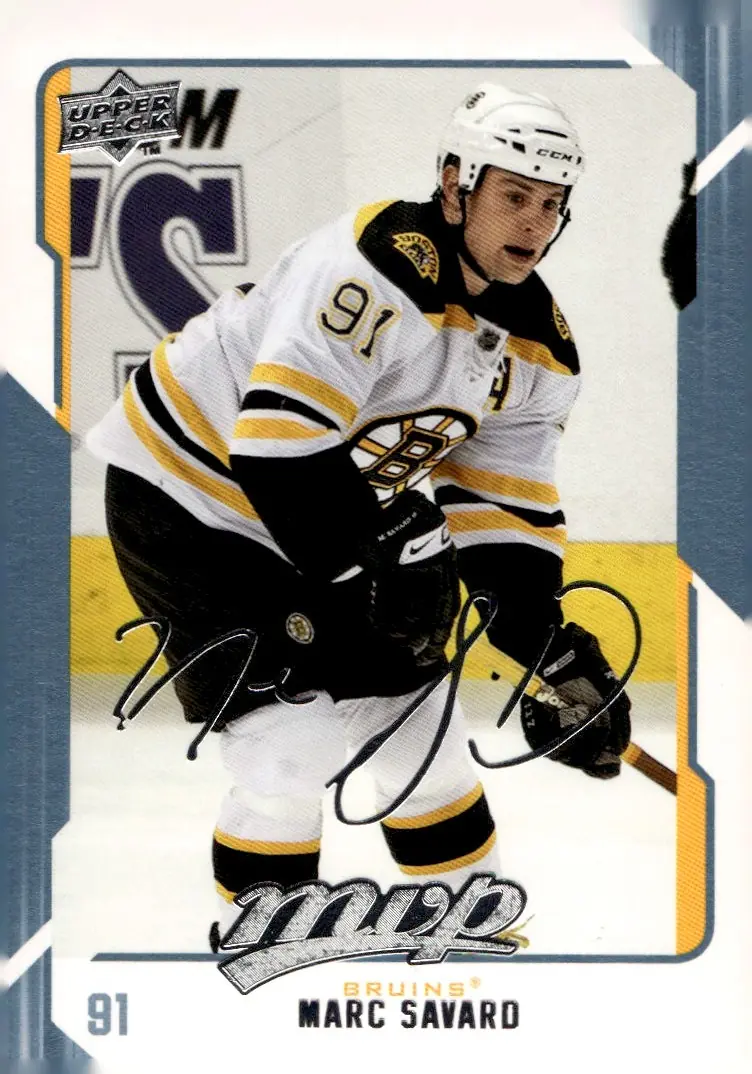 2008-09 Upper Deck MVP #22 Marc Savard (front)