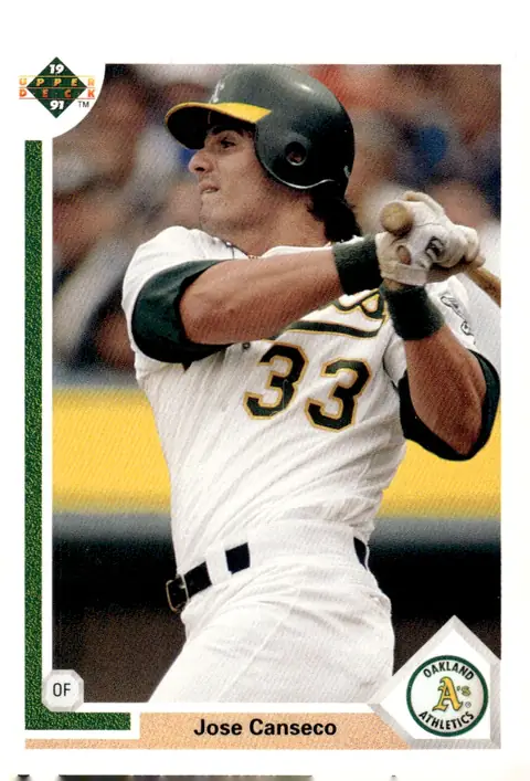 1991 Upper Deck #155 Jose Canseco