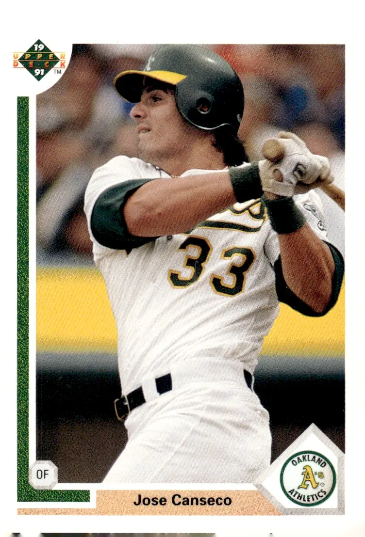 1991 Upper Deck #155 Jose Canseco (front)