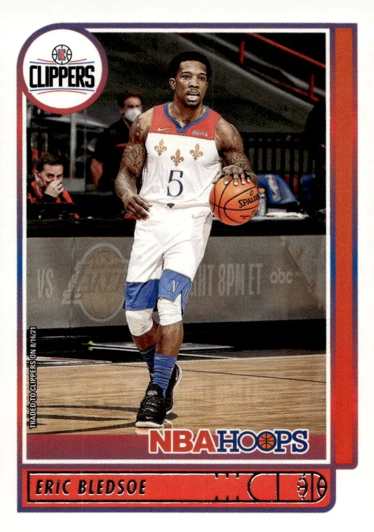 2021-22 NBA Hoops #104 Eric Bledsoe (front)