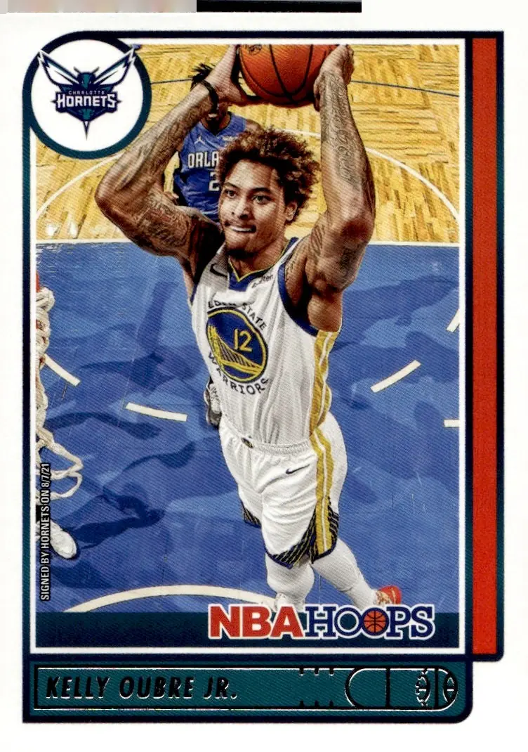 2021-22 NBA Hoops #48 Kelly Oubre Jr. (front)