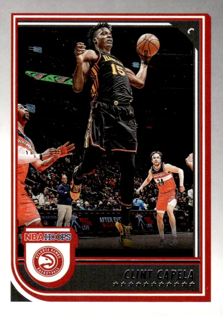 2022-23 NBA Hoops #85 Clint Capela (front)