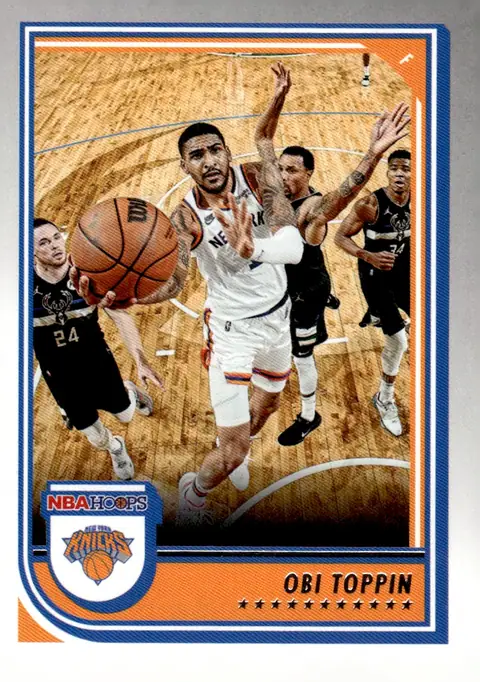 2022-23 NBA Hoops #21 Obi Toppin
