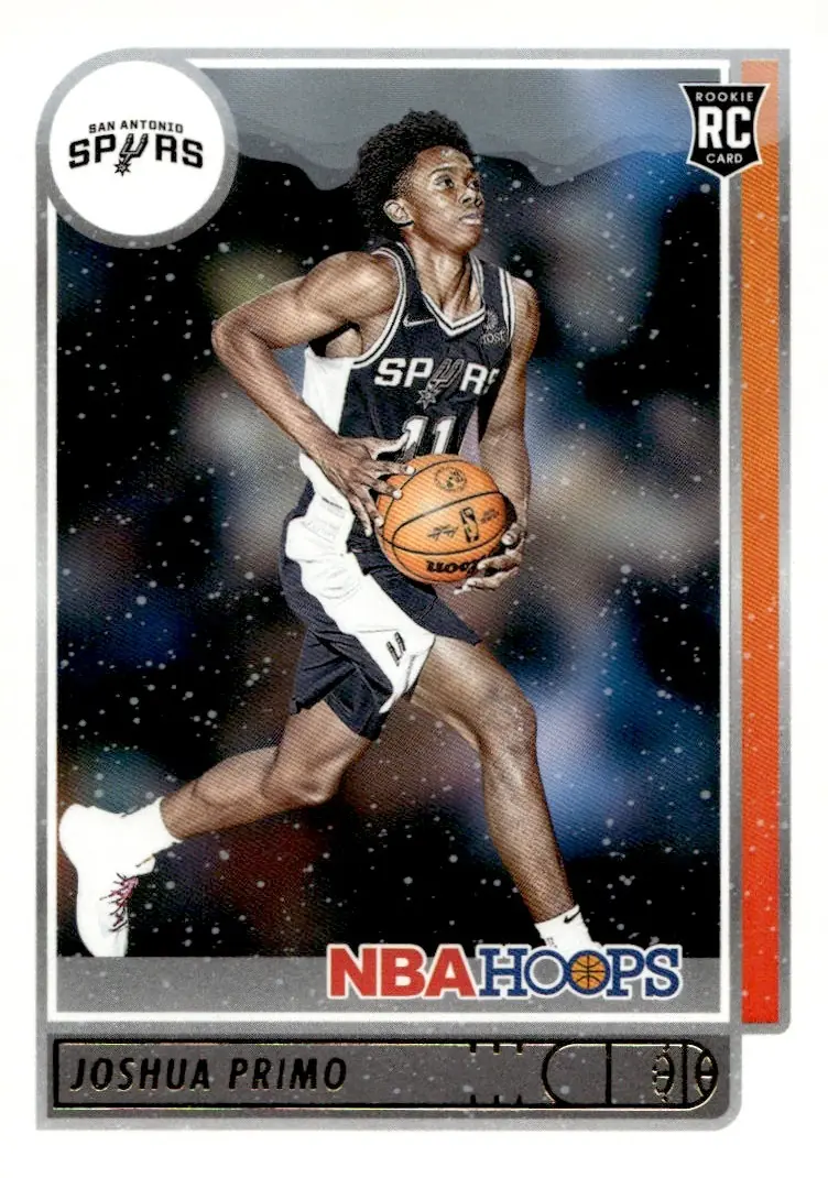 2021-22 NBA Hoops #220 Joshua Primo (front)