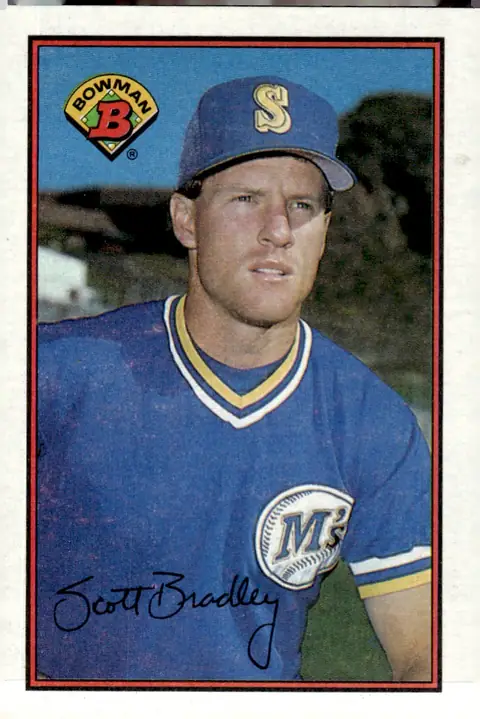 1989 Bowman #209 Scott Bradley