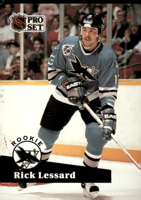 1991-92 Pro Set (Series 2) #560 Rick Lessard