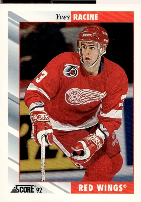 1992-93 Score (U.S./American) #74 Yves Racine