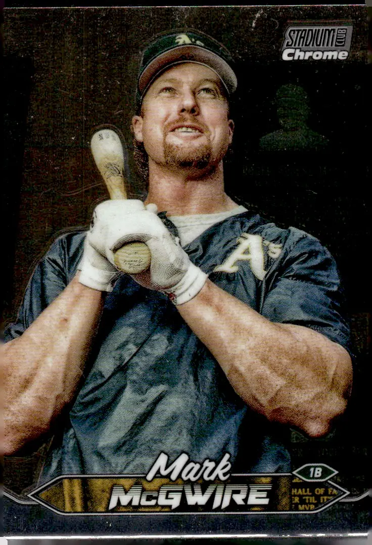 2024 Topps Stadium Club #263 Mark McGwire – Chrome (front)