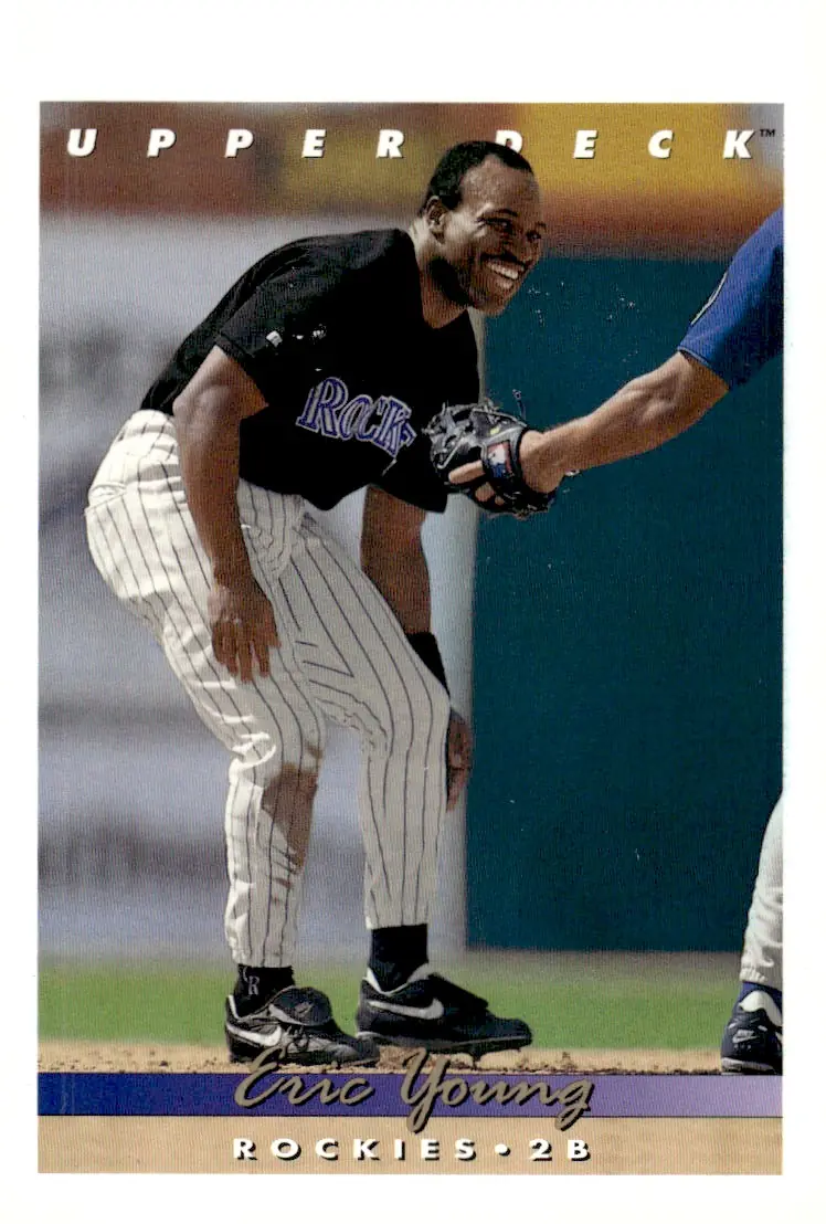 1993 Upper Deck #521 Eric Young (front)