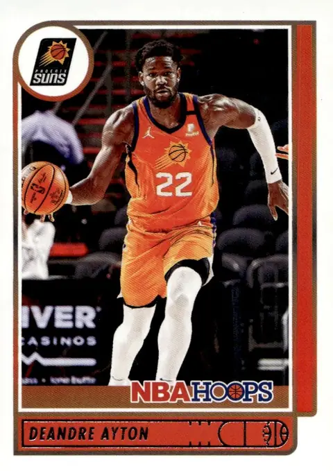 2021-22 NBA Hoops #36 Deandre Ayton