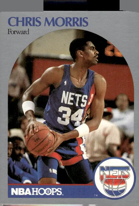 1990-91 NBA Hoops #200 Chris Morris