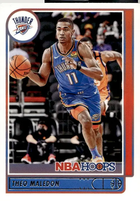 2021-22 NBA Hoops #63 Théo Maledon