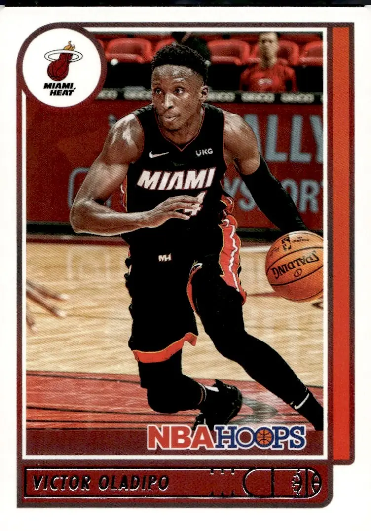2021-22 NBA Hoops #70 Victor Oladipo (front)