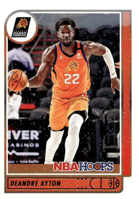 2021-22 NBA Hoops #36 Deandre Ayton