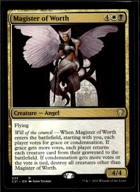 2021 Commander 2021 (C21) #223 Magister of Worth