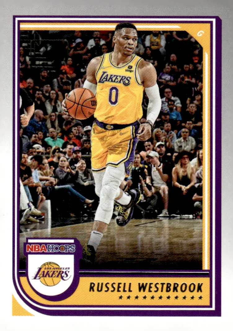2022-23 NBA Hoops #172 Russell Westbrook (front)