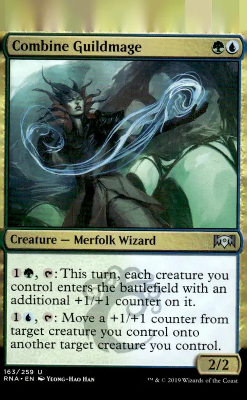 2019 Ravnica Allegiance (RNA) #163/259 Combine Guildmage