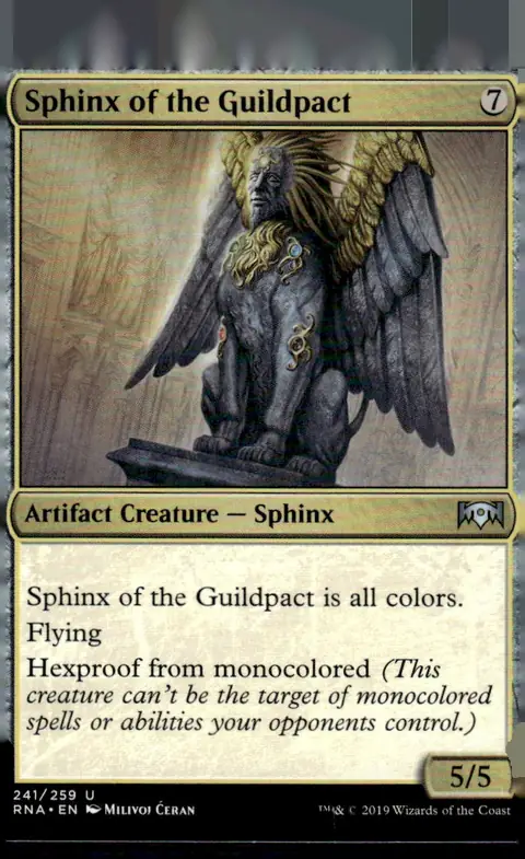 2019 Ravnica Allegiance (RNA) #241/259 Sphinx of the Guildpact