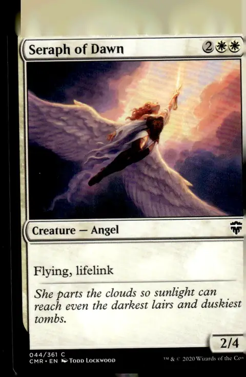 2020 Commander Legends (CMR) #044/361 Seraph of Dawn