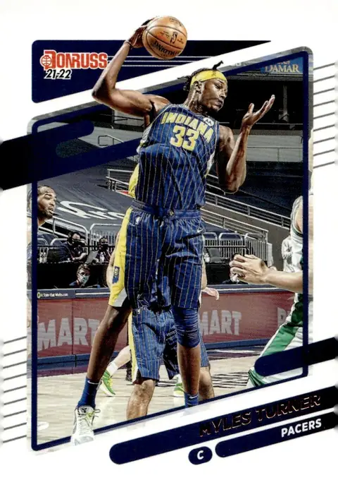 2021-22 Donruss Basketball #34 Myles Turner