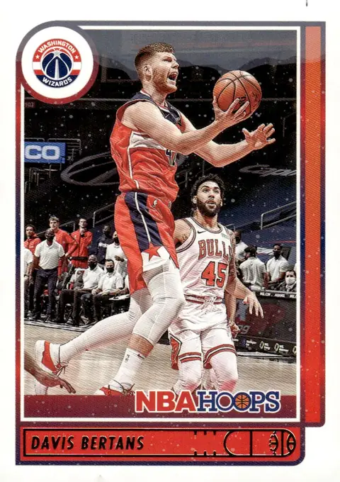 2021-22 NBA Hoops #130 Davis Bertans