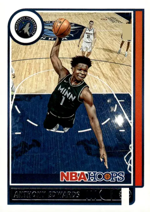 2021-22 NBA Hoops #151 Anthony Edwards