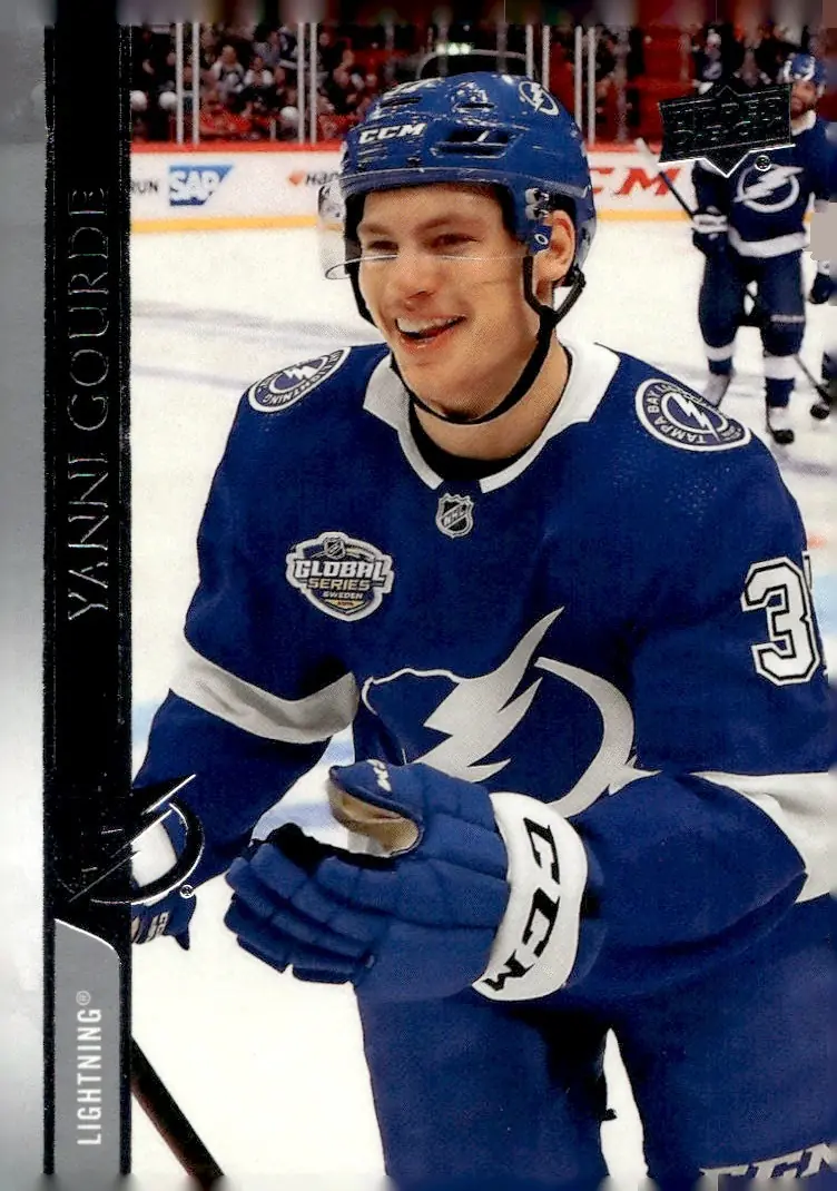 2020-21 Upper Deck Series 1 #160 Yanni Gourde (front)
