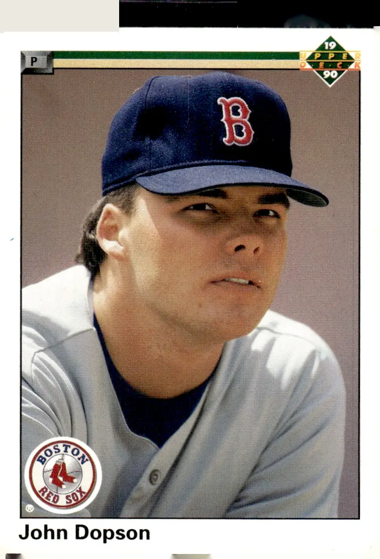 1990 Upper Deck #671 John Dopson (front)