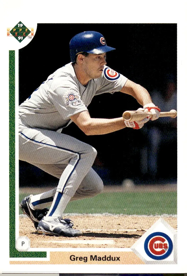 1991 Upper Deck #115 Greg Maddux (front)