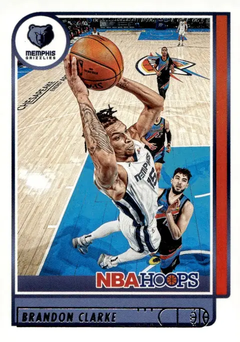 2021-22 NBA Hoops #182 Brandon Clarke