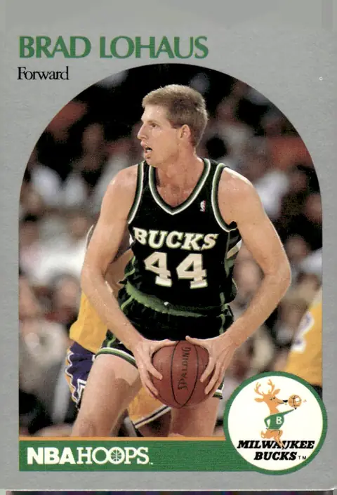 1990-91 NBA Hoops #178 Brad Lohaus