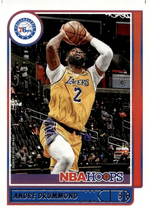 2021-22 NBA Hoops #186 Andre Drummond