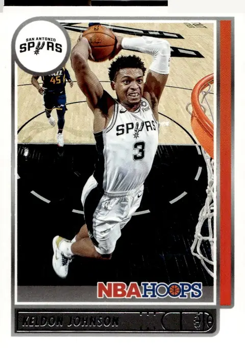 2021-22 NBA Hoops #34 Keldon Johnson