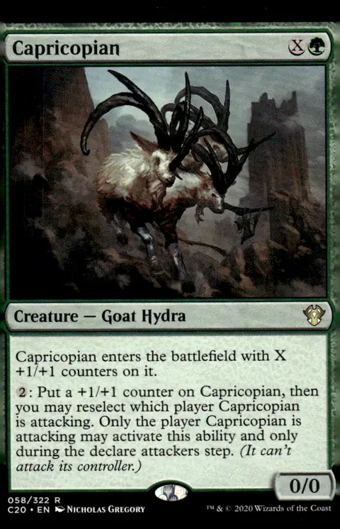 2020 Commander 2020 (C20) #058/322 Capricopian